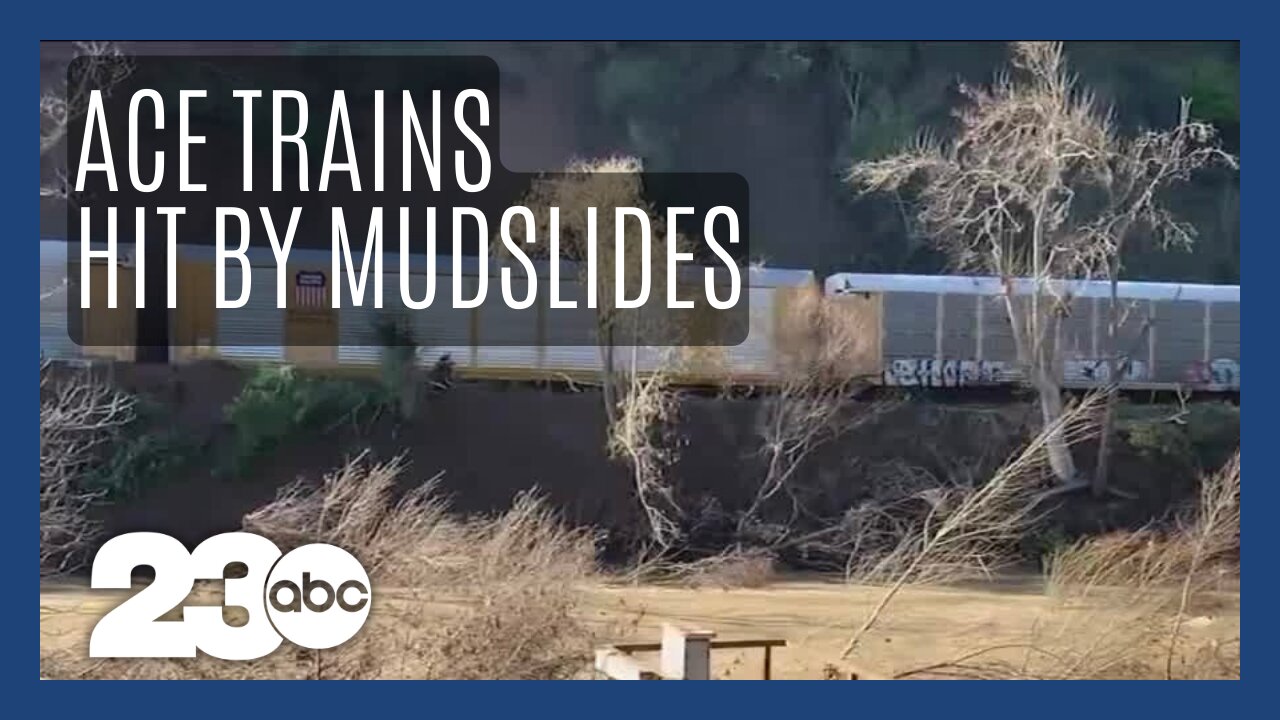 Ace Train hot by mudslides for 2 days in a row