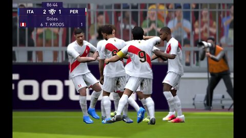 PES 2021: ITALIA vs PERÚ | Entretenimiento Digital 3.0