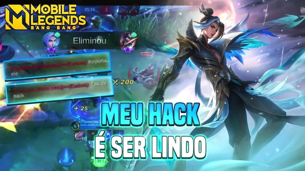 ME CHAMARAM DE HACK NA PARTIDA RANKED DE LING | MLBB