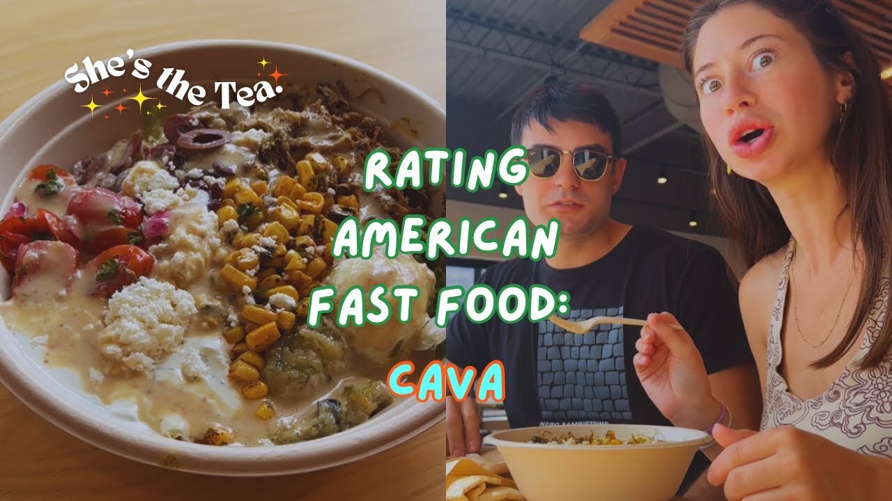 CAVA Mediterranean Bowls Review 🌯🥗 FULL VIDEO