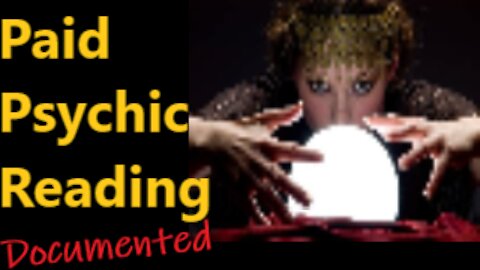 Psychic Reading Paying Client Raw Video live recording (read description - interesting realization)