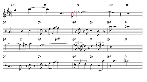 Dancing On The Ceiling Richard Rodgers 1931 Alto Sax