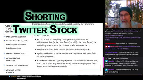 Shorting Twitter Stock: Family Still Has Puts on Twitter, Options Trading on Wall Street [ASMR]