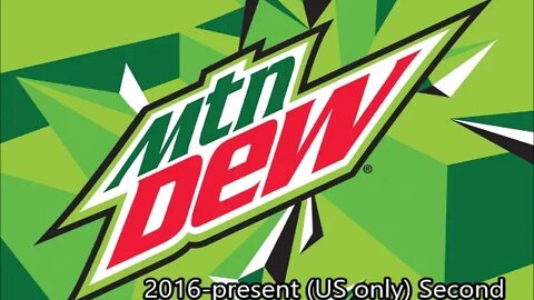 Company Logos Through Time 10: Mountain Dew (112019*)