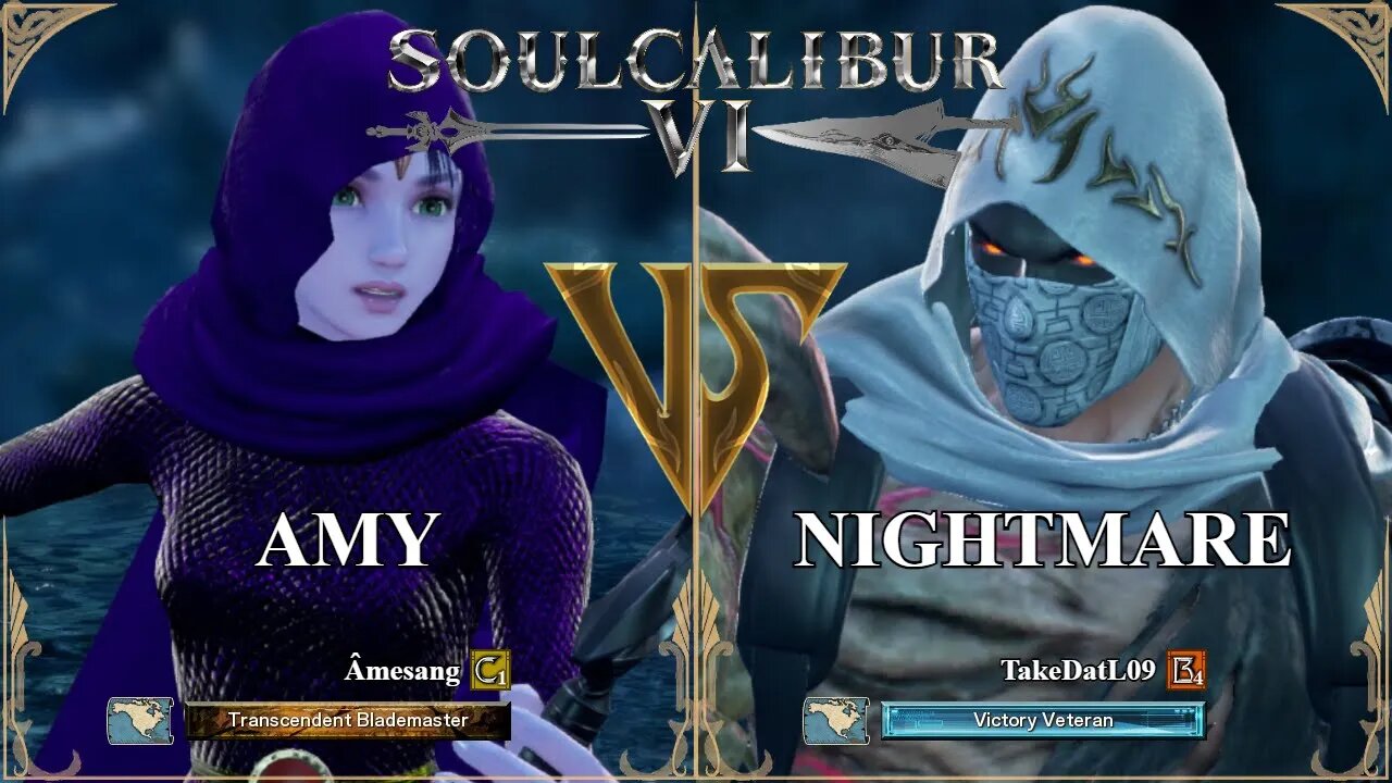 Amy (Âmesang) VS Nightmare (TakeDatL09) (SoulCalibur™ VI: Online)