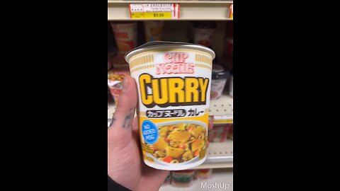 Curry cup noodles 🍜