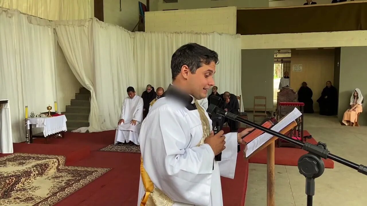 Sermão da Festividade de Cristo Rei, pelo Diácono Deivid