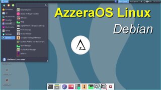 AzzeraOS Linux baseado no Debian. Para Computadores públicos (Escolas, PCs de bibliotecas e outros)