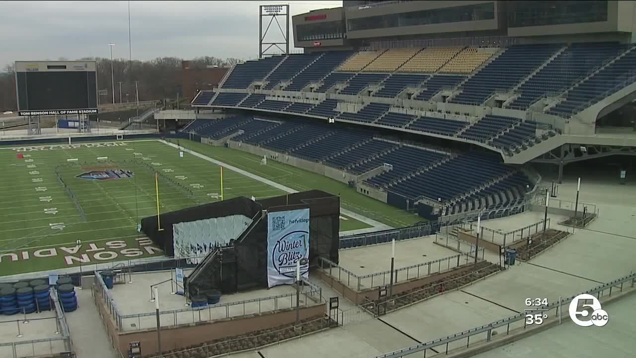 Hall of Fame Village to allow alcoholic beverages outside after approval by city