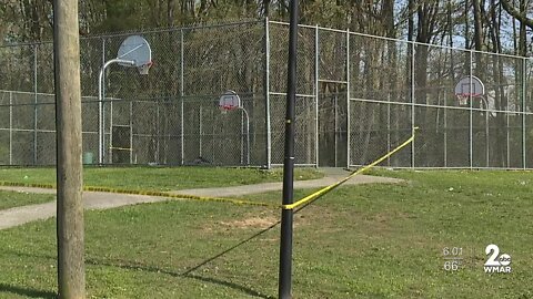 Young boy shot while playing basketball in Baltimore County