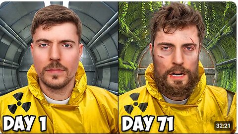 "Survive 100 Days in a Nuclear Bunker and Win $500,000! | MrBeast’s Insane Challenge"