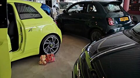 Electric Abarths and Fiats Toyota Abarth 595E electric & gas, Fiat 500E