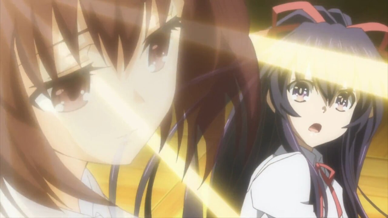 Date A Live II - Tohka is given a tambourine
