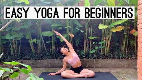 Easy Yoga For Beginners | Gentle Flow - 15 Minutes.