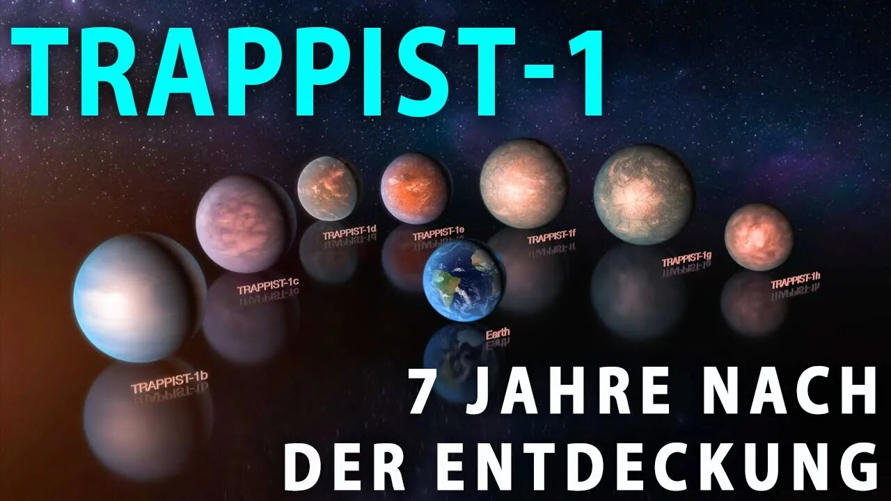 Die 7 erdähnlichen Planeten von Trappist-1: 7 Jahre danach