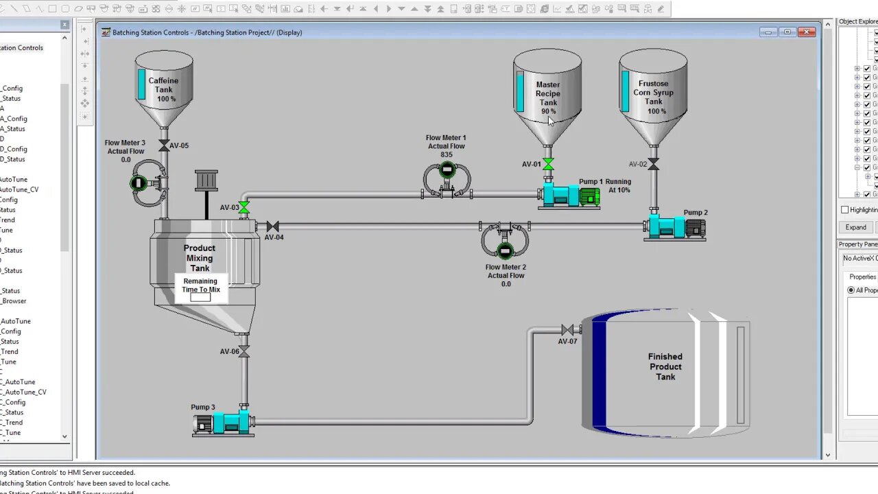 PLC Programming | Tank Level Simulation Controls | Batching PLC Day-30