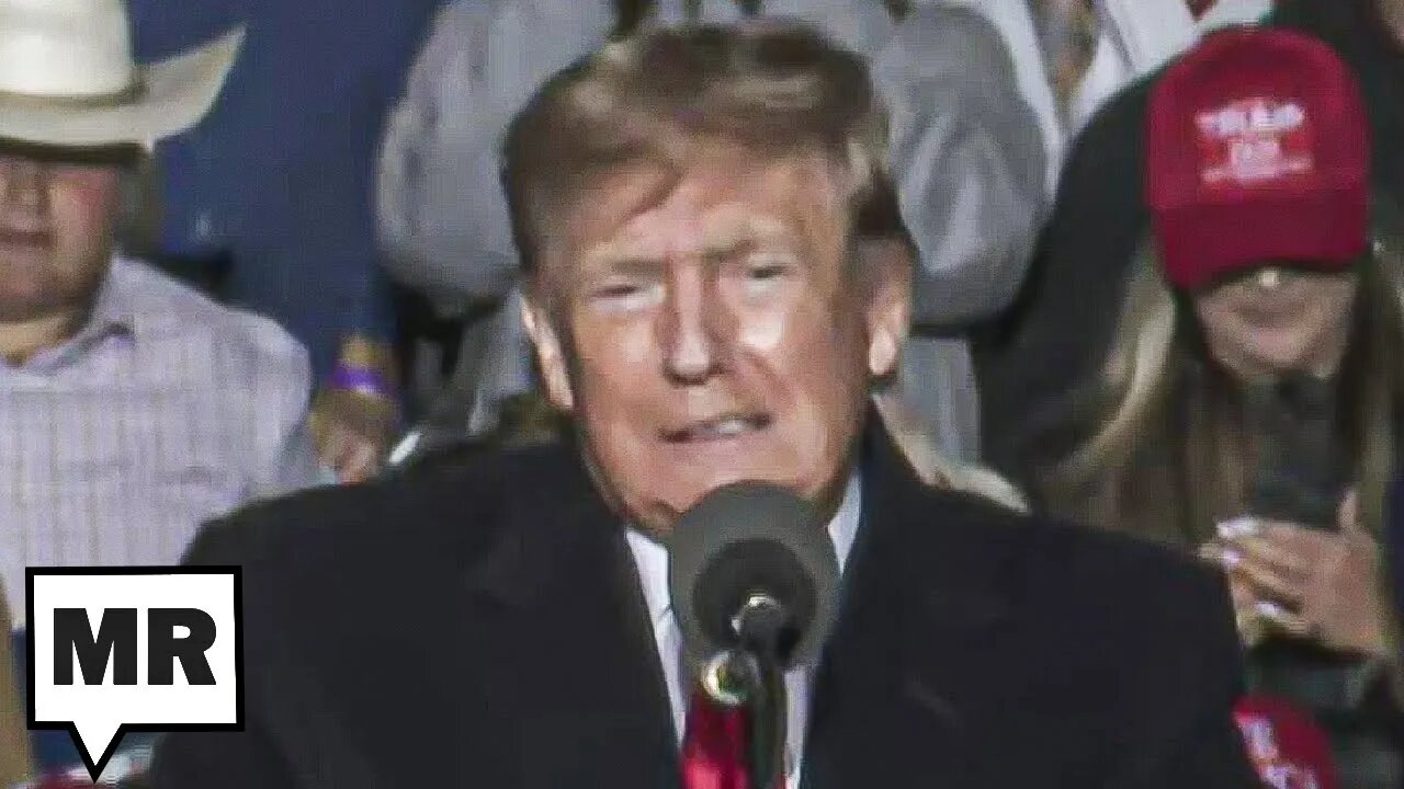 Low-Energy Trump STRUGGLES To Rile Up Sleepy MAGA Rally