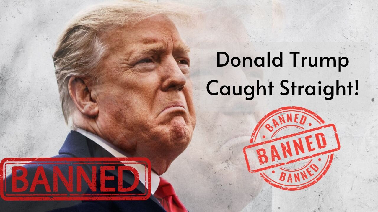 Donald Trump Caught Straight by the Prosecutors!