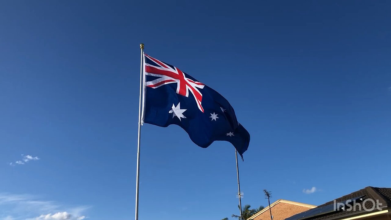 Backyard Aussie Flag