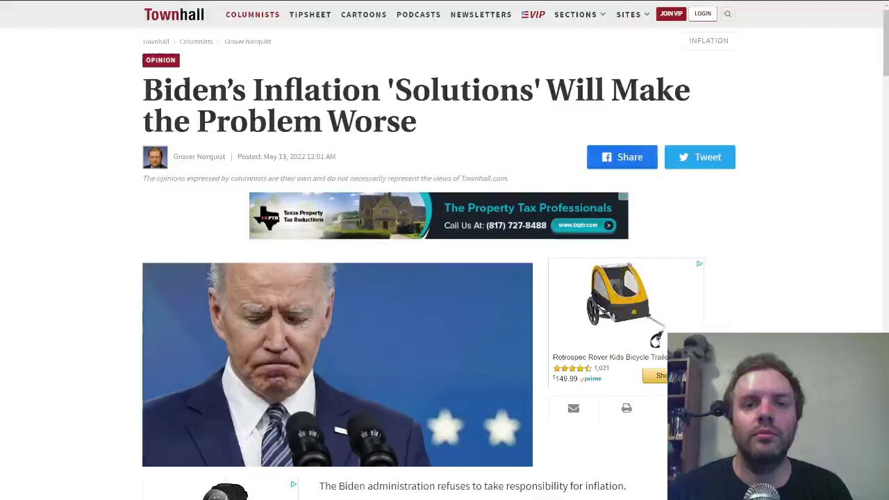 Biden’s Inflation 'Solutions' Will Make the Problem Worse