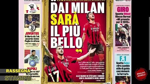 Lo strano caso del Milan Campione. Rassegna Stampa Sportiva ep.65 | 20.05.2022