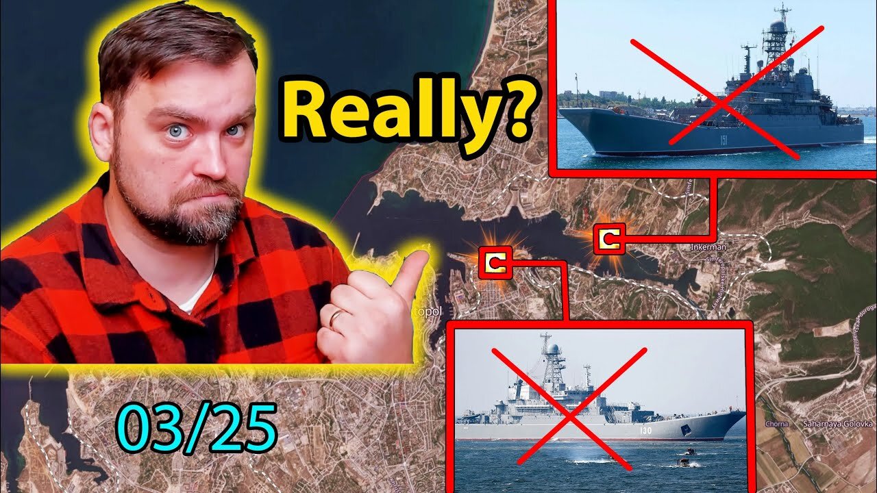 Update from Ukraine _ Ukraine Targeted two Big Landing Ships in Sevastopol _ Truth or not_