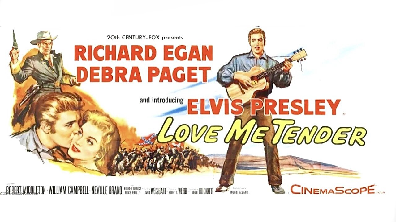 Love Me Tender (1956 Full Movie) | Western/Musical | Elvis Presley, Richard Egan, Debra Paget.