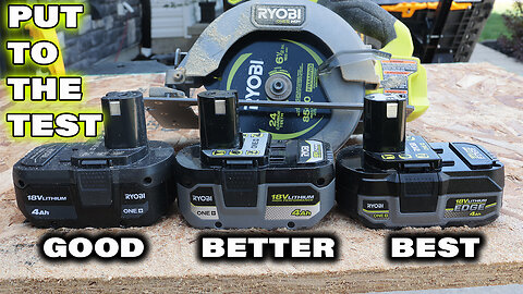 I put the new Ryobi Edge Battery to the test and this is what happened