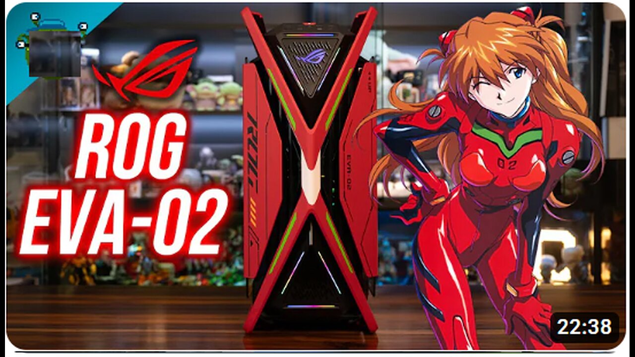 EPIC ROG X Neon Genesis Evangelion EVA-02 GAMING PC BUILD