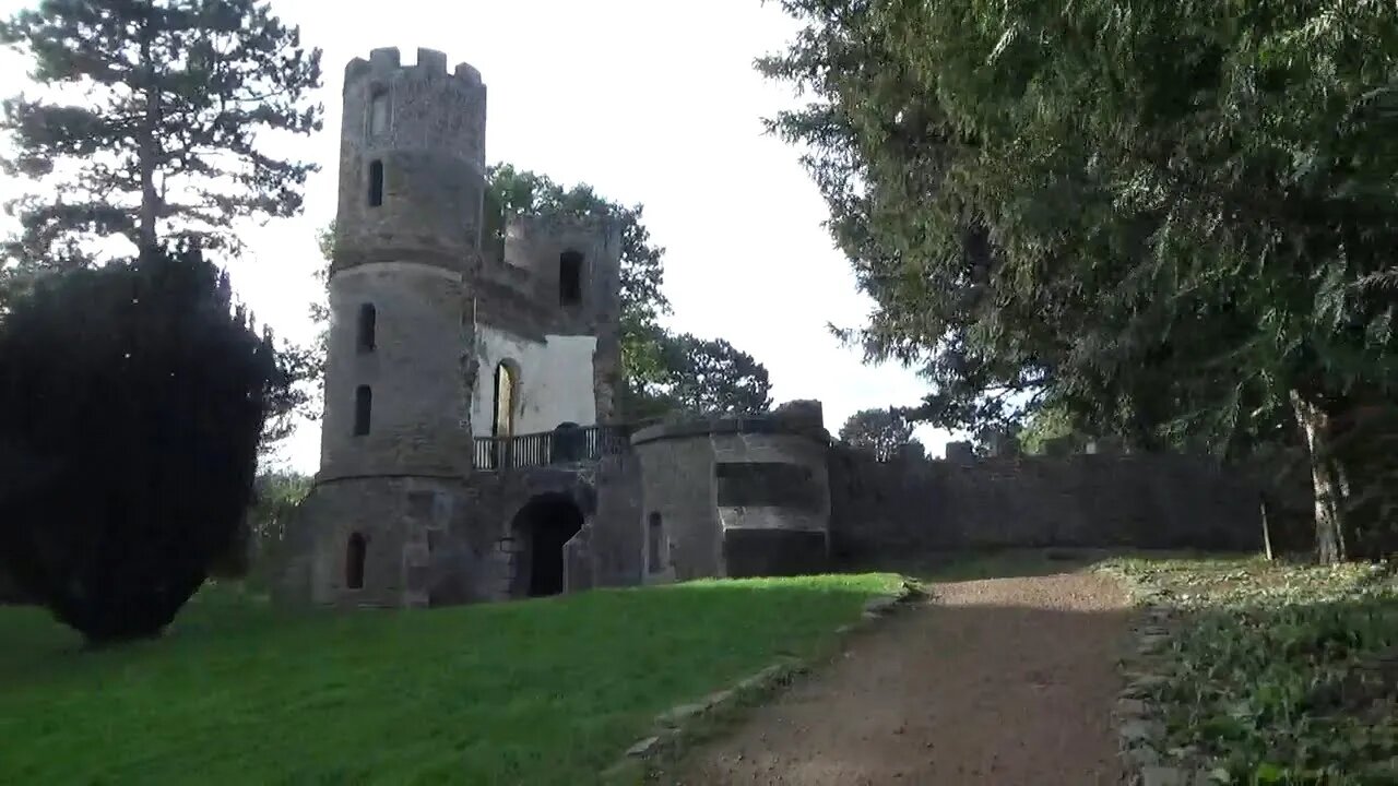 Stainborough Castle, Wentworth Castle Gardens, Barnsley, Yorkshire UK