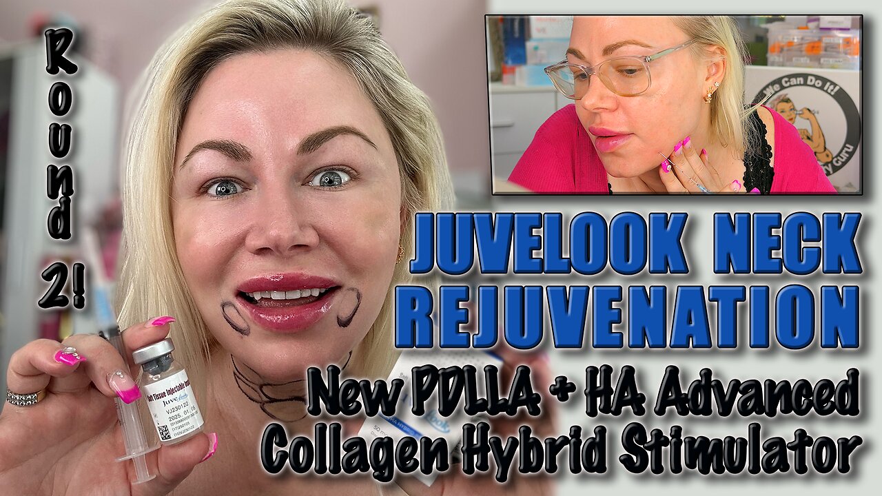 JuveLook Neck Rejuvination, PLA + HA Collagen biostimulator! AceCosm.com code Jessica10 saves
