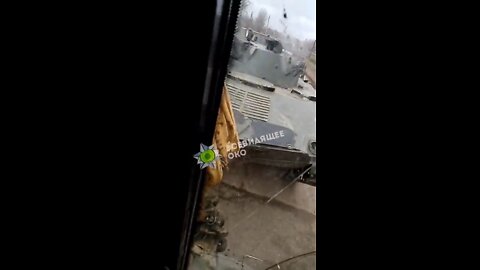Ukrainian Tractor Resistance strikes again! This time with a captured Russian BMD-2. #NoMoreWars