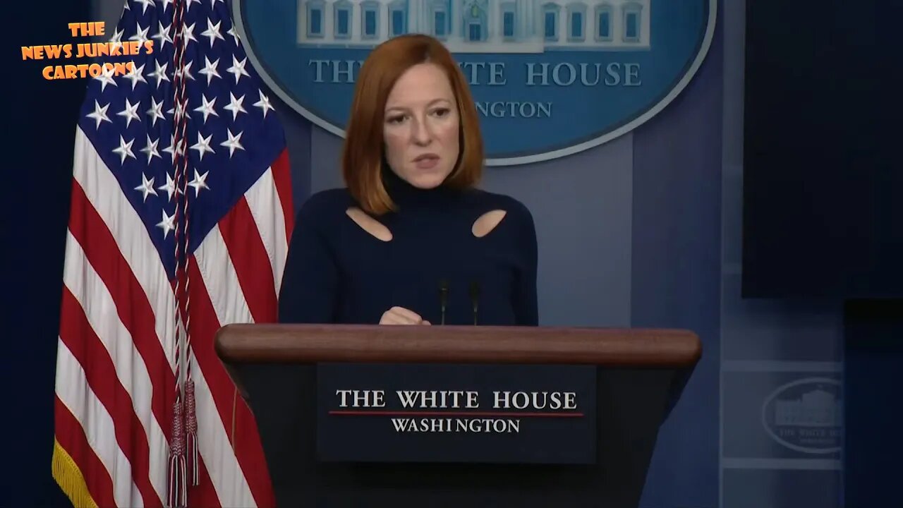 Psaki: "There is no question" while deflecting a question about children forced to eat outside.