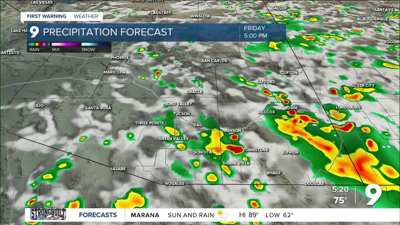 Stormy afternoons possible this weekend