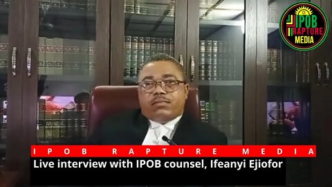 Mazi Nnamdi Kanu Counsel Barr. Ifeanyi Ejiofor Address The Press On Mnk Case | Sep 13, 2022