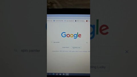 Google tricks no. 20 (Spin Painter) #shorts #youtubeshorts