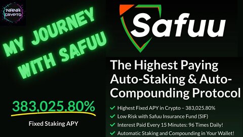 Safuu Protocol | My Journey With Safuu 💰 💰 💰