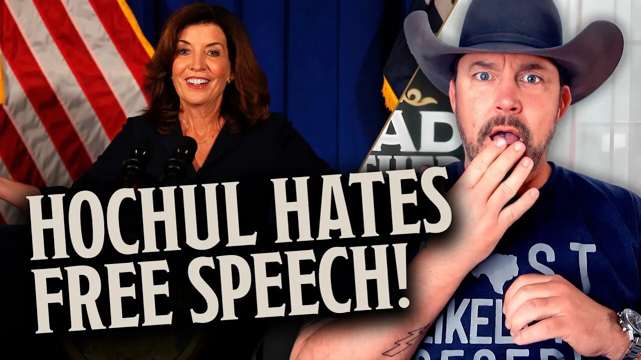 Gov. Hochul’s Creepy Surveillance Efforts Will DESTROY Free Speech | Guest: 21 Gun Podcast | Ep 897
