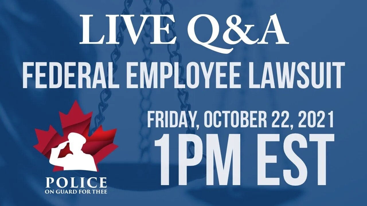 Live Q & A Federal Employee Lawsuit