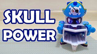 SKULL PISTOL: POWER SHOT - Armor vs Core-Only | Cap Revolution Bottleman