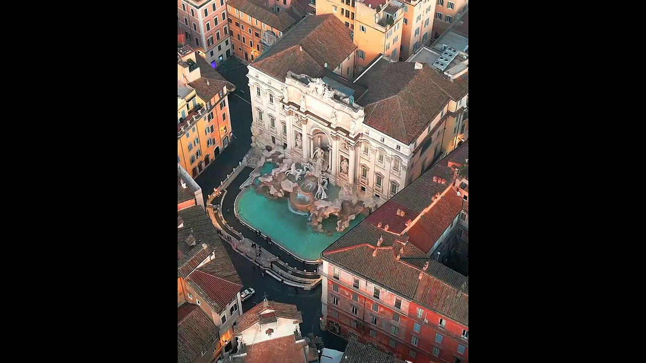 Tossing Coins at the Trevi Fountain - A Roman Tale