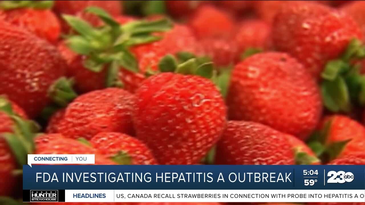 FDA investigating Hepatitis A outbreak linked to organic strawberries