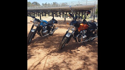 Royal Enfield Interceptor & Continental GT Ride to Beverly Western Australia