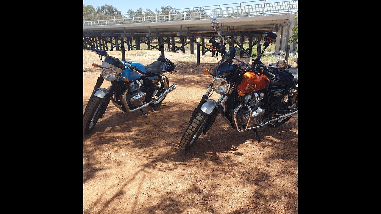 Royal Enfield Interceptor & Continental GT Ride to Beverly Western Australia