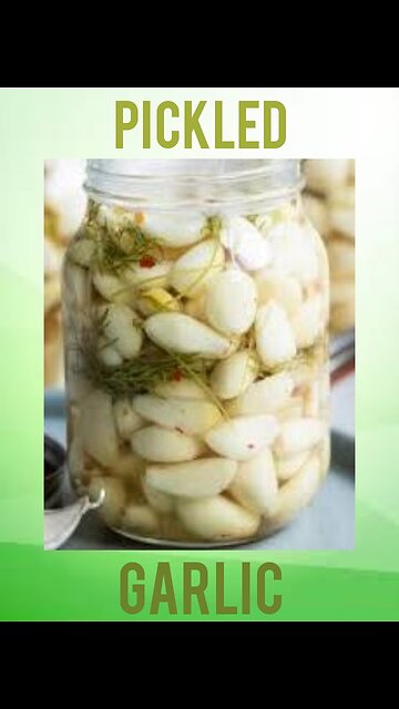 Pickled Garlic Recipe
