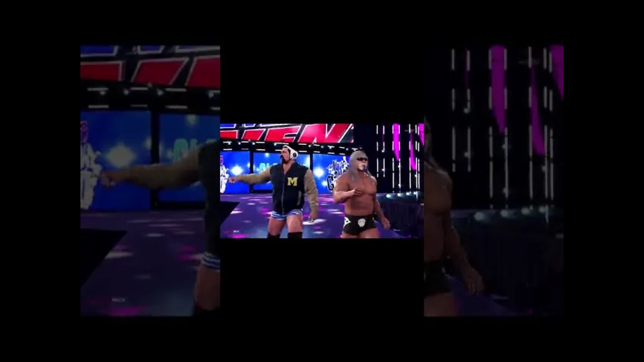 WWE 2k22 The Steiner Brothers Entrance #shorts