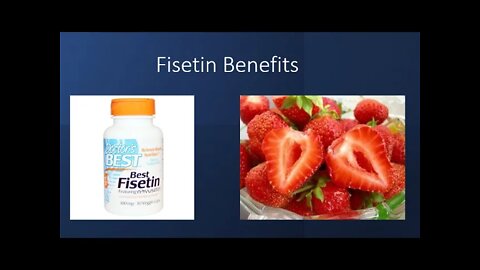 Fisetin - Anti-Aging Compound In Strawberries