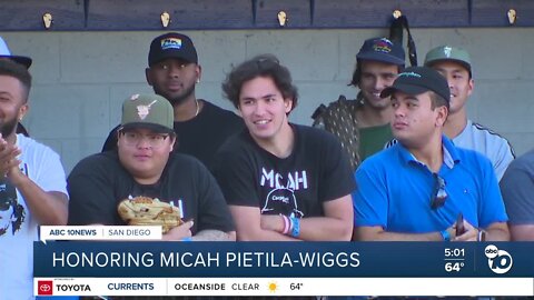 Friends and family host baseball event honoring East Lake's Micah Pietila-Wiggs