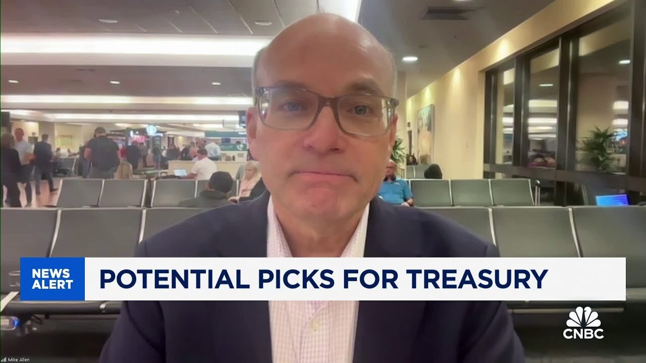 New Treasury Secretary's number one job will be reassuring the markets, says Axios' Mike Allen