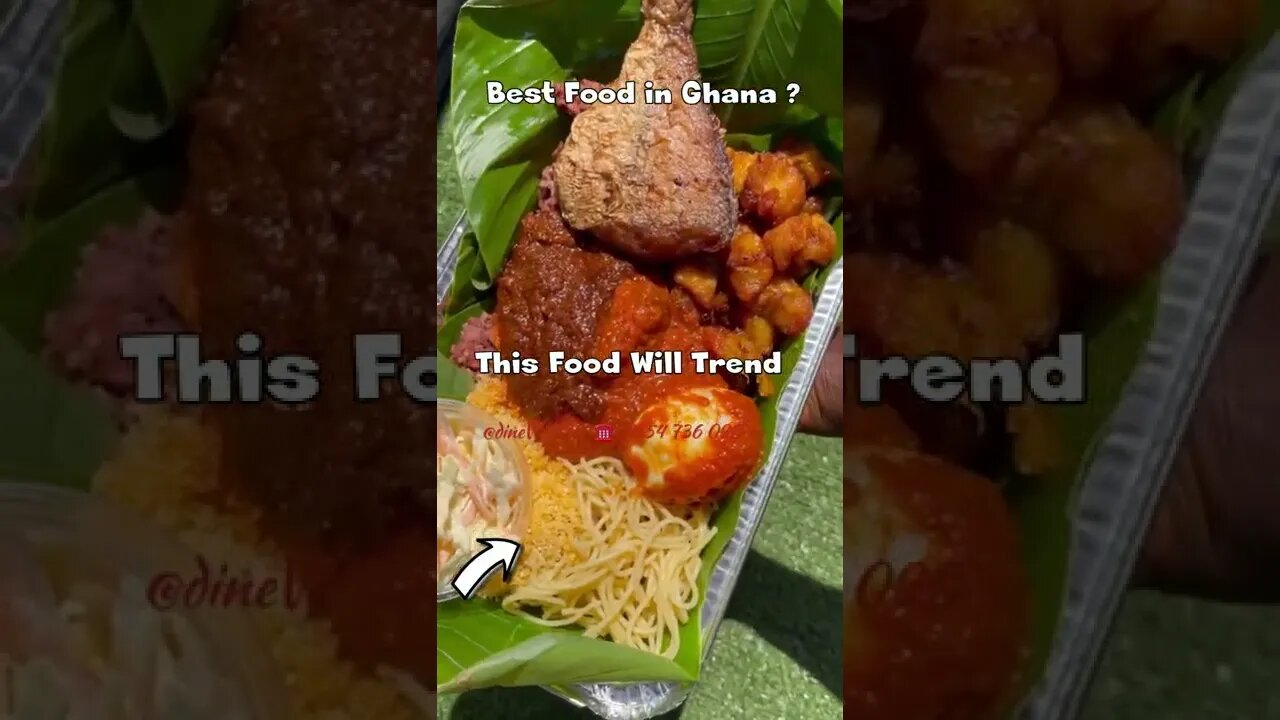 Ghana Food 😍 S1-E94 #shorts #food #ghanafood #trending #africa